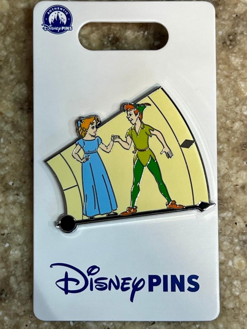 2025 Disney Parks Peter Pan & Wendy Big Ben Clock Tower OE Pin